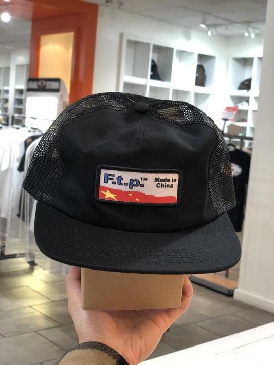 FTP Made In China Trucker Hat Black