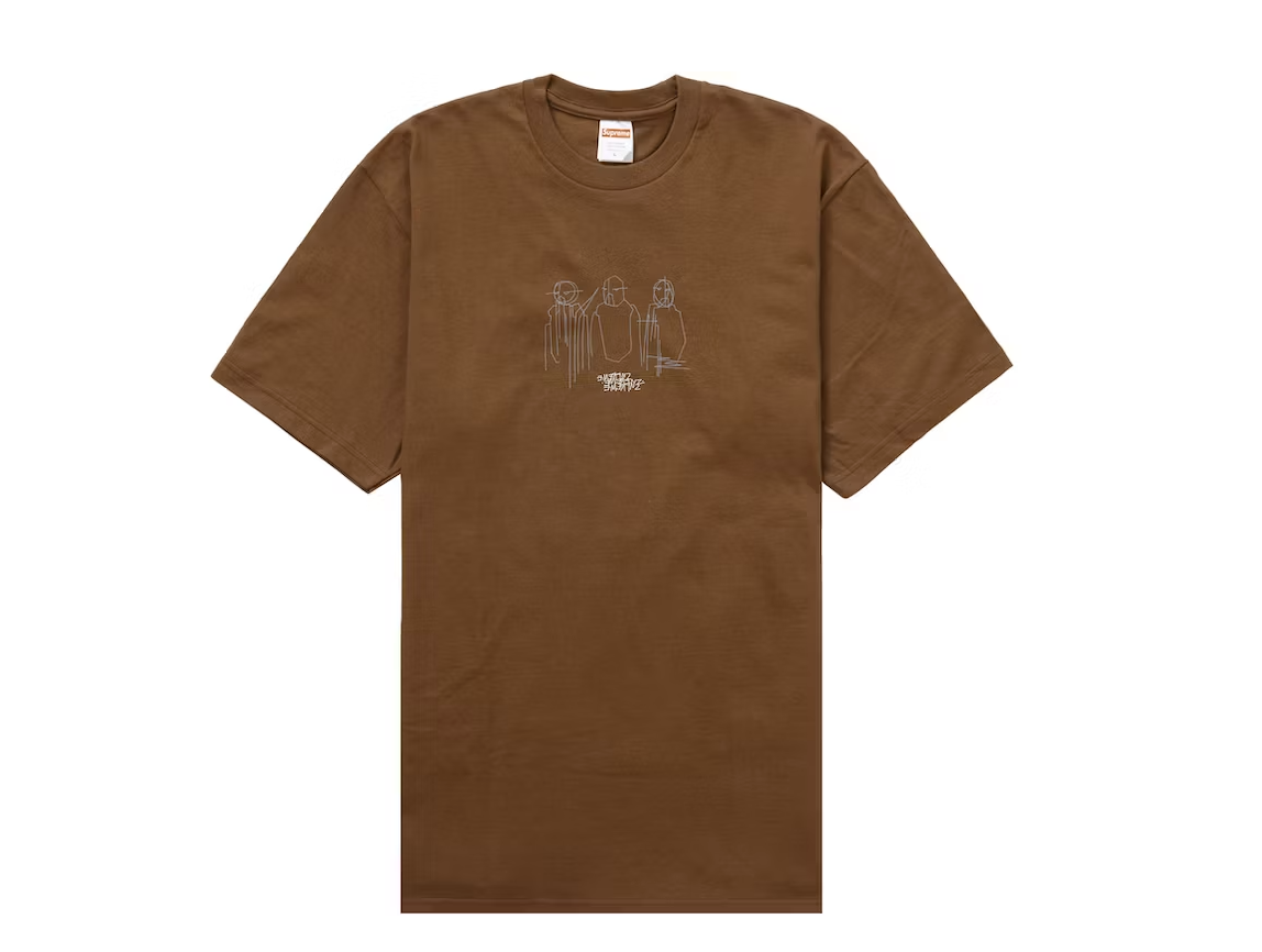 Supreme Three Kings Tee Brown