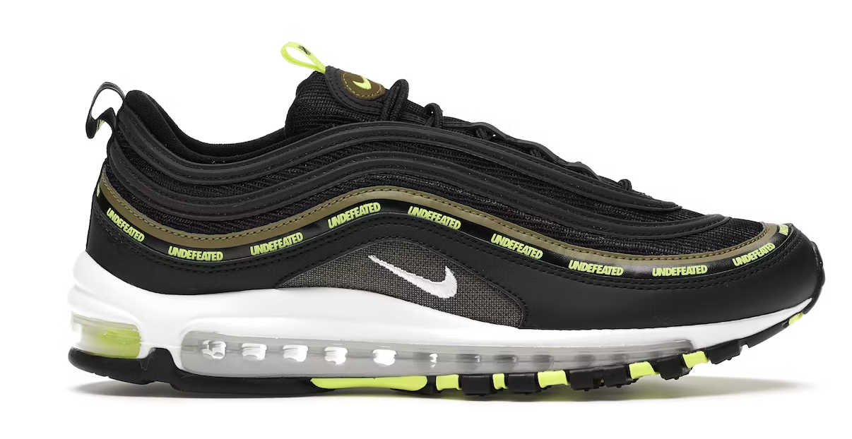 Nike Undefeated Air Max 97 Black Volt