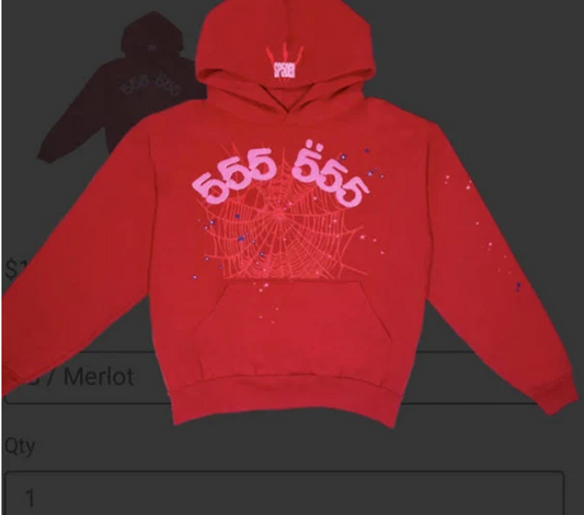 SP5DER Merlot Hoodie