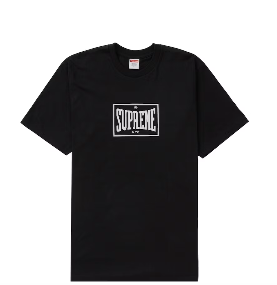 Supreme Warm Up Tee Black