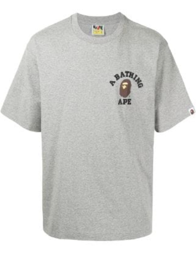 BAPE COLLEGE ONE POINT TEE