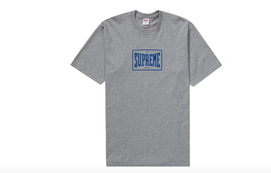 Supreme Warm Up Tee Heather Grey