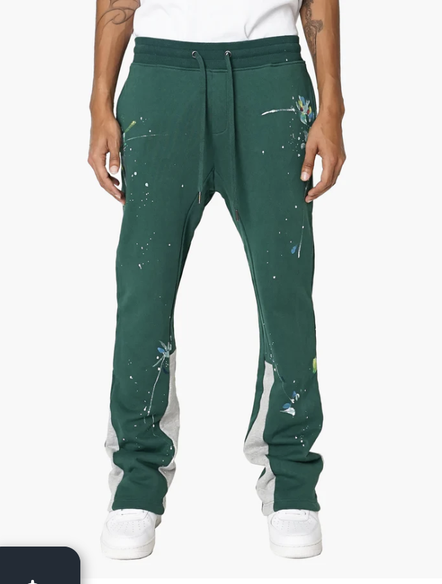 EPTM XLBOYZ SHOWROOM SWEATPANTS-HUNTER GREEN