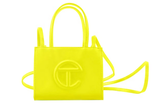 Telfar Shopping Bag Small Highlighter Yellow