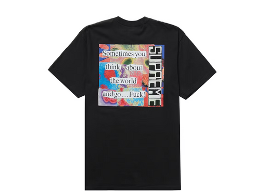 Supreme Static Tee Black