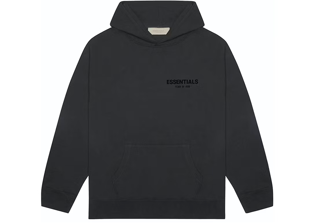 Fear of God Essentials Pullover Hoodie Stretch Limo/Black