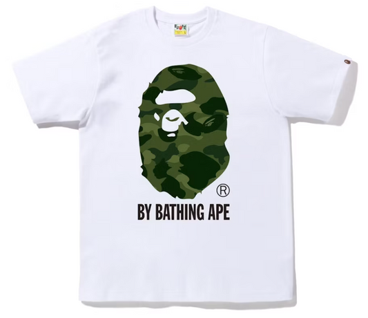BAPE Color Camo By Bathing Ape Tee (FW22) White Green