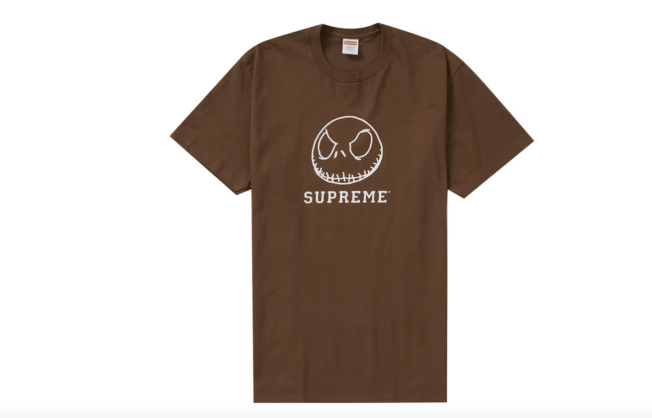 Supreme Skeleton Tee (FW23) Brown