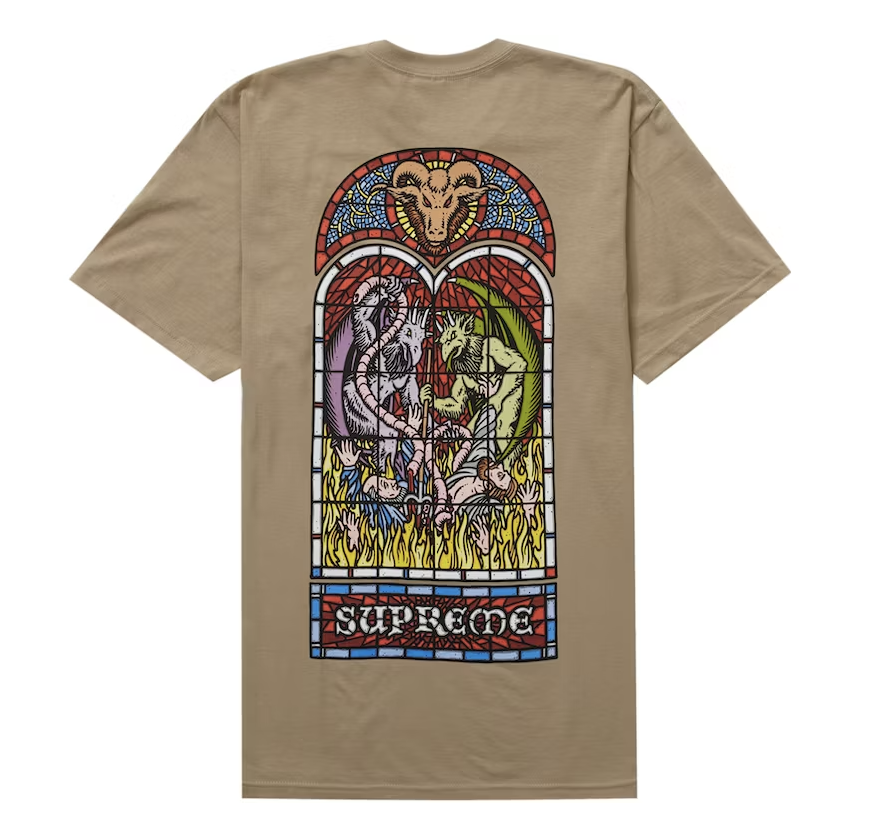 Supreme Worship Tee Khaki