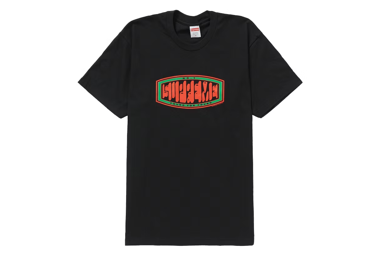 Supreme Pound Tee Black