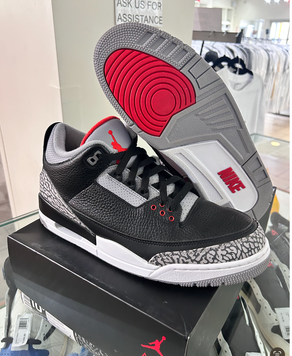 Jordan 3 Retro Black Cement (2018) (Pre-Owned)