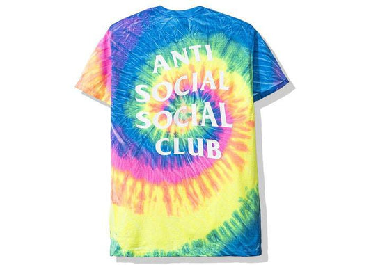 Anti Social Social Club Laguna Tee (FW19) Rainbow Tie Dye