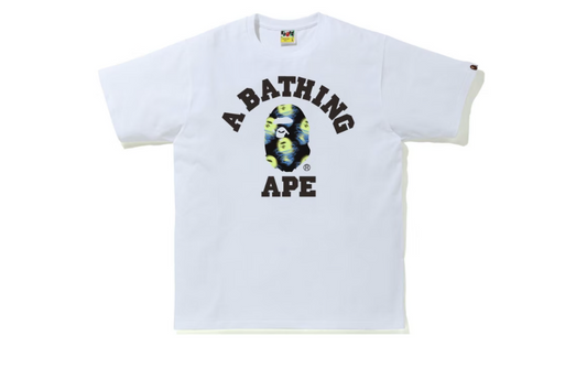 BAPE Storm College Tee White/Black