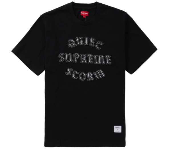 Supreme Quiet Storm S/S Tee Black