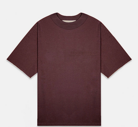 Essentials Fear Of God Plum T-Shirt