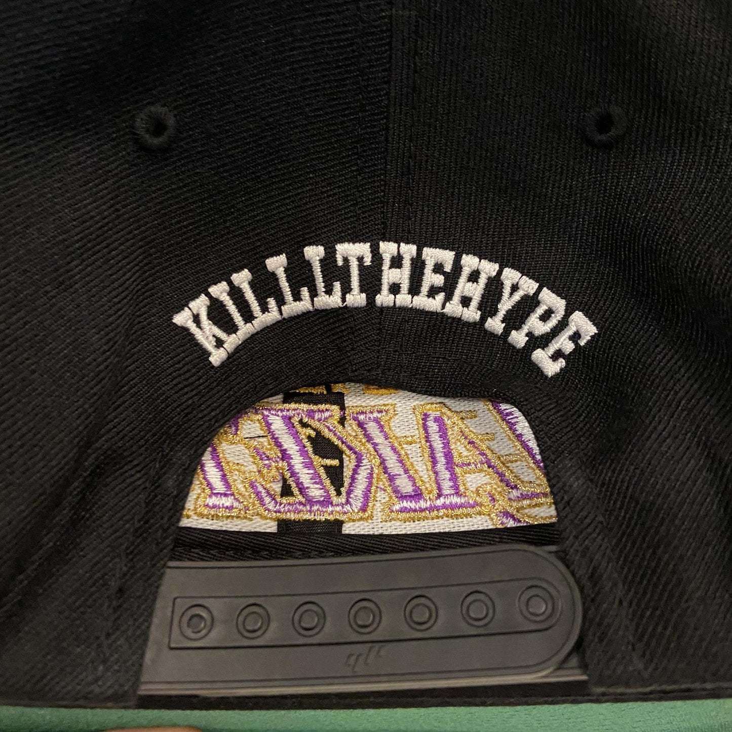 Killl the hype lakers cap