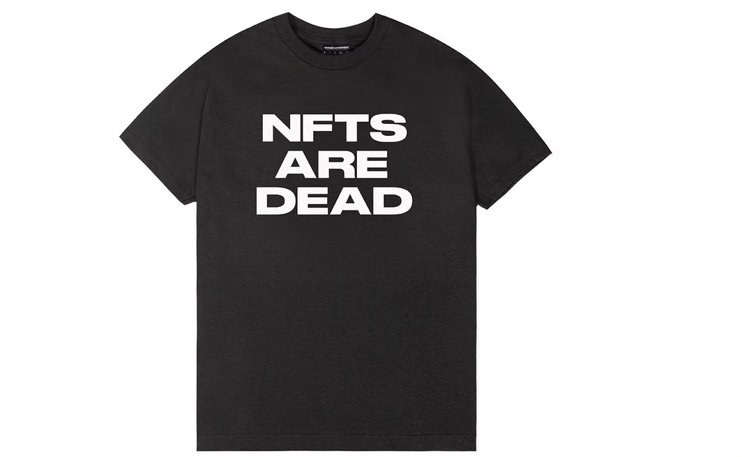 The Hundreds NFTs Are Dead T-shirt Black