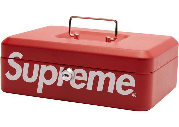 Supreme Lock Box Red