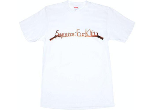 Supreme Fuck You Tee White