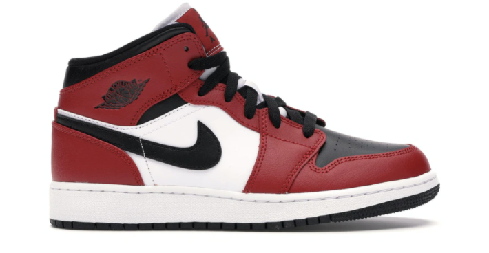 Jordan 1 Mid Chicago Black Toe (GS)