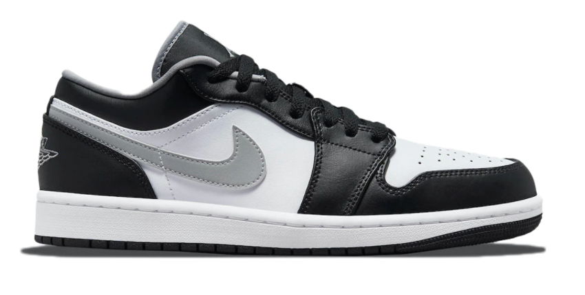 Jordan 1 Low Black White Grey - 553558 040