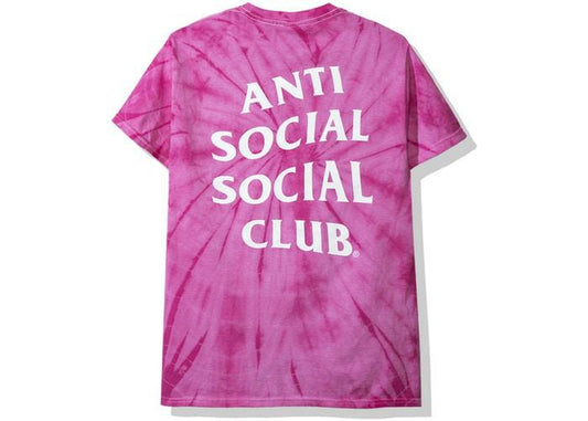 Anti Social Social Club Laguna Tee (FW19) Pink Tie Dye