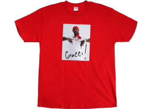 Supreme Gucci Mane Tee Red