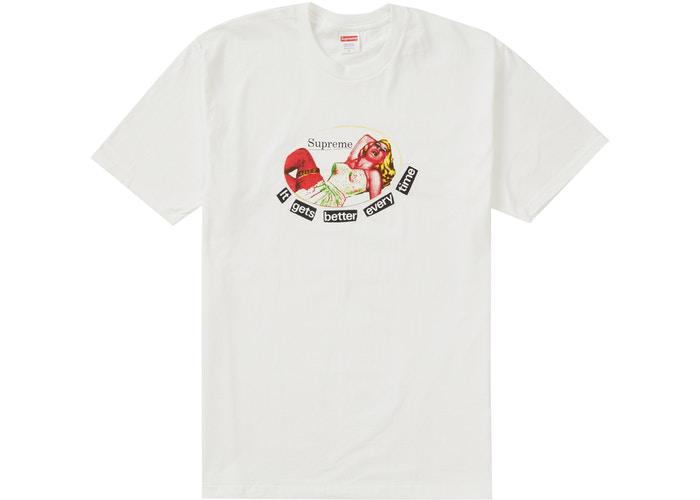 Supreme It Gets Better Every Time Tee White