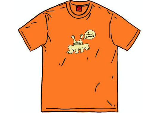 Supreme Daniel Johnston Frog Tee Orange