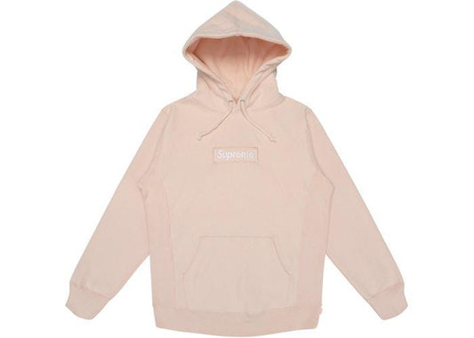 Supreme Box Logo Hoodie Peach (Pre - Owned)