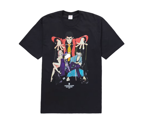 Supreme UNDERCOVER Lupin Tee Black