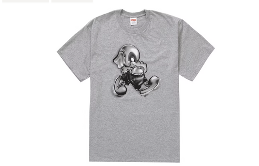 Supreme Elephant Tee (FW22) Heather Grey