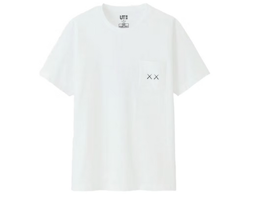 KAWS x Uniqlo x Sesame Street XX Pocket Tee (Asia Sizing) White