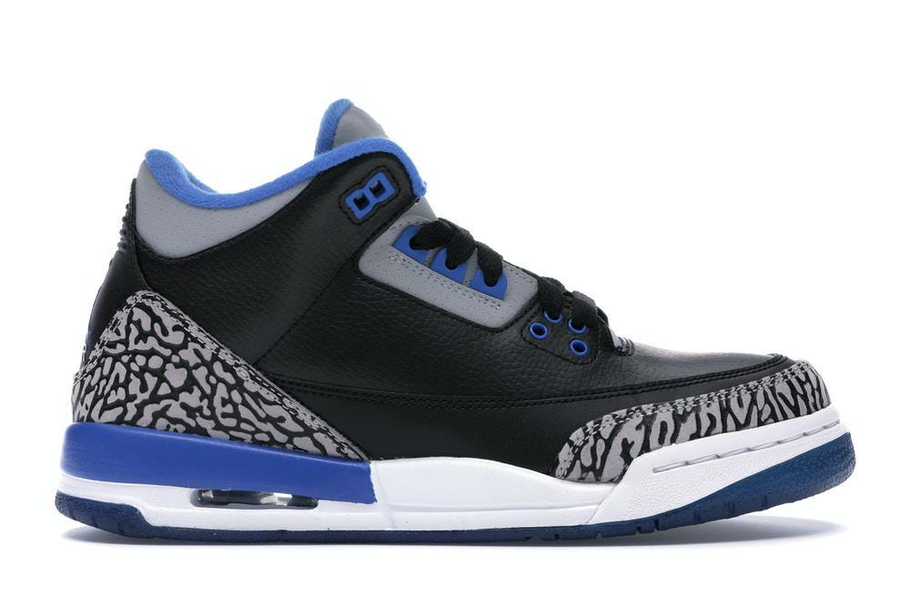 Jordan 3 Retro Sport Blue (GS)