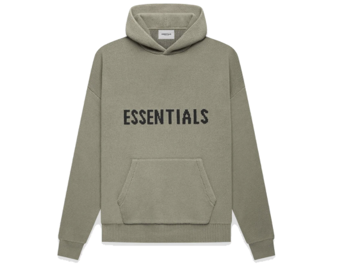 Fear of God Essentials Knit Pullover Hoodie Pistachio