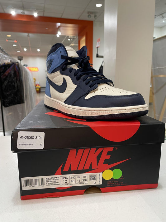 Jordan 1 Retro High Obsidian UNC Pre-Owned