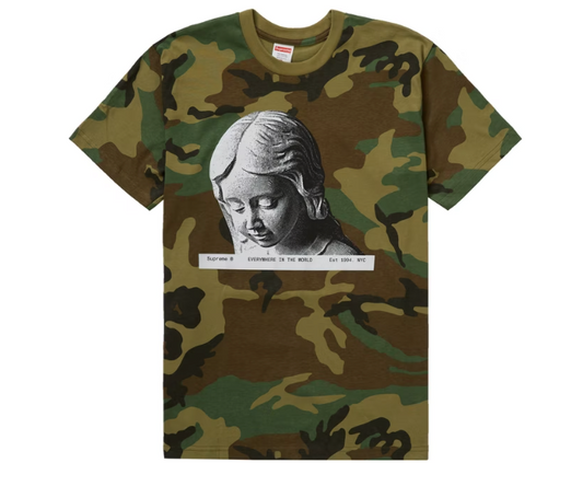 Supreme Everywhere Tee Woodland Camo