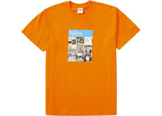 Supreme Verify Tee Orange