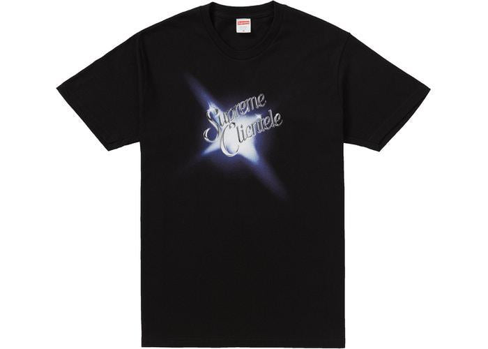 supreme clientele tee black