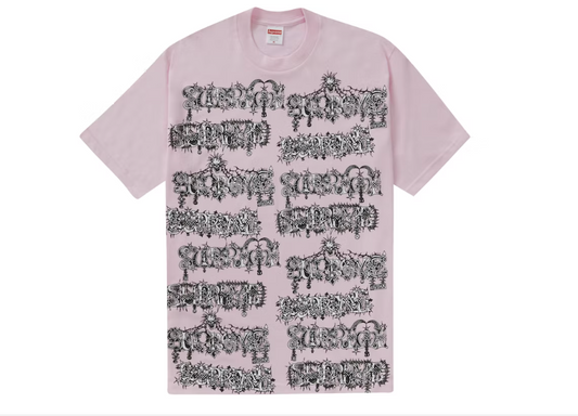 Supreme Wombat Tee Light Pink