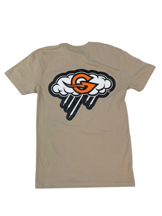 Tan Grailstorm Puff Print Tee