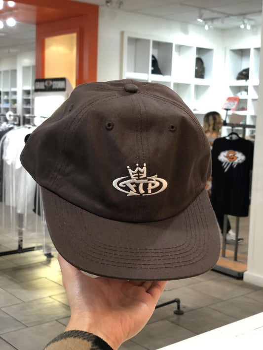 FTP Crown Logo Adjustable Hat Brown