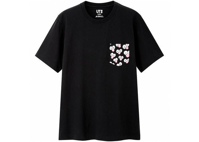 KAWS x Uniqlo BFF Pocket Tee (US Sizing) Black