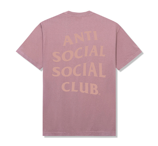 Anti Social Social Club DeafTone Pink Tee