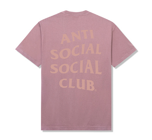 Anti Social Social Club DeafTone Pink Tee