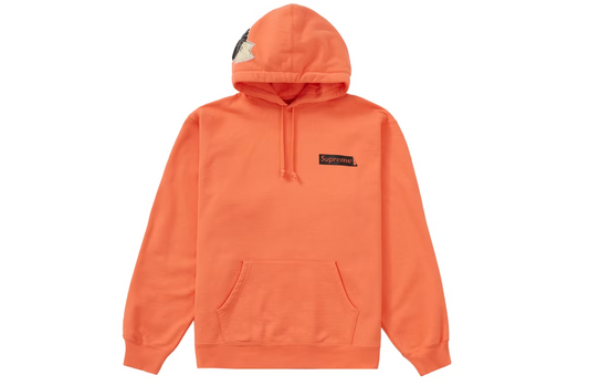 Supreme Instant High Patches Hooded Sweatshirt Apricot