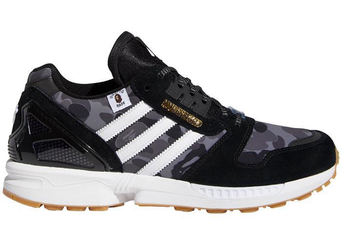 adidas ZX 8000 Bape Undefeated Black