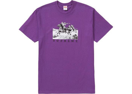 Supreme Riders Tee Purple