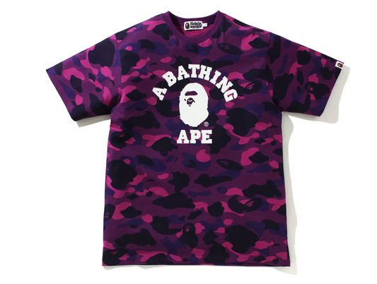 COLOR CAMO COLLEGE TEE